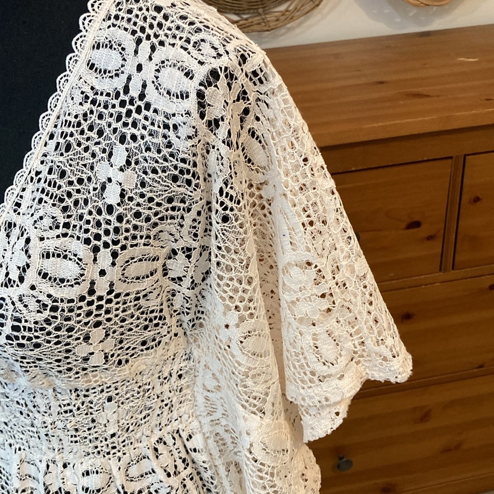 Lace swim cover up - Picture 6 of 13